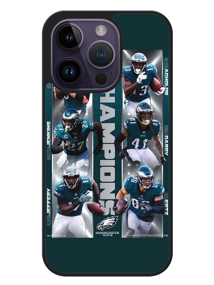 Philadelphia Eagles Super Bowl iPhone 14 Pro Case