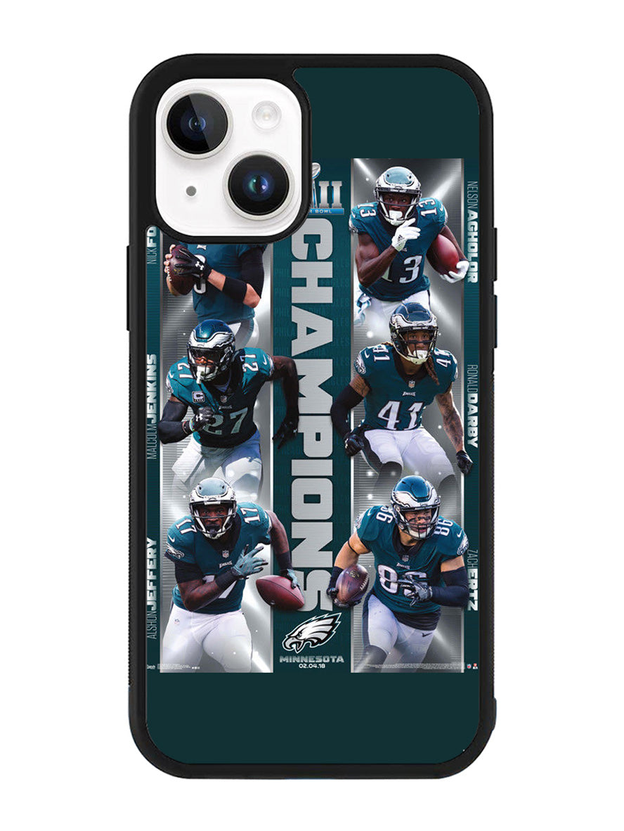 Philadelphia Eagles Super Bowl iPhone 15 Case