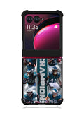 Philadelphia Eagles Super Bowl Motorola Moto Razr Plus 2023 , Moto Razr+ 2023 Case