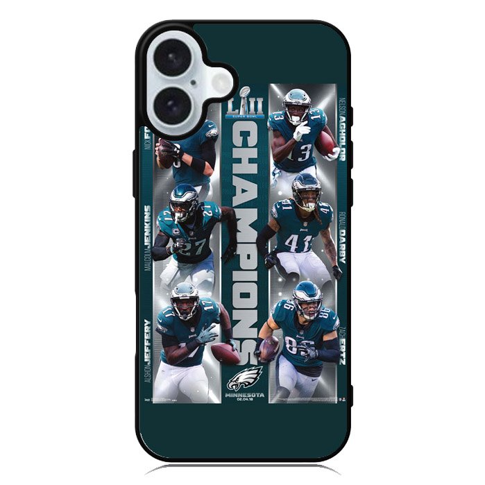 Philadelphia Eagles Super Bowl iPhone 16 Case