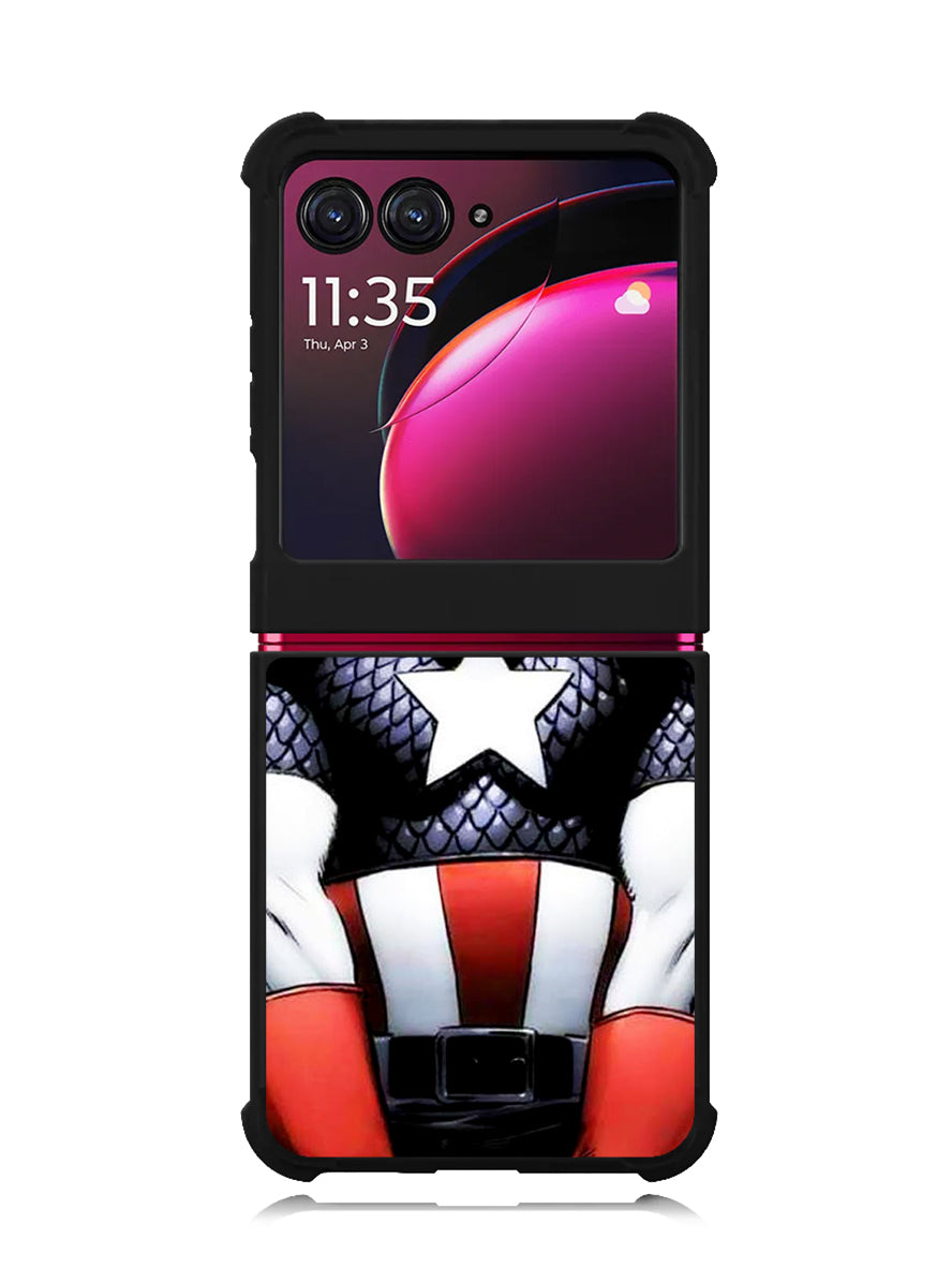 Captain America Motorola Moto Razr Plus 2023 , Moto Razr+ 2023 Case OV1389