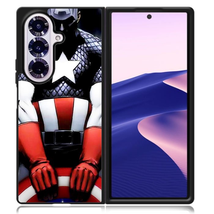 Captain America Samsung Galaxy Z Fold 7 Case OV1389