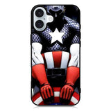 Captain America iPhone 16 Plus Case QC1389
