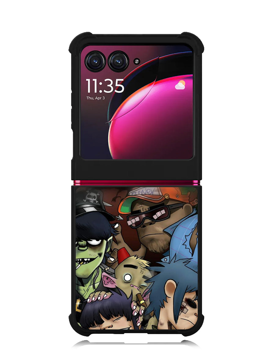 Gorillaz Team Motorola Moto Razr Plus 2023 , Moto Razr+ 2023 Case