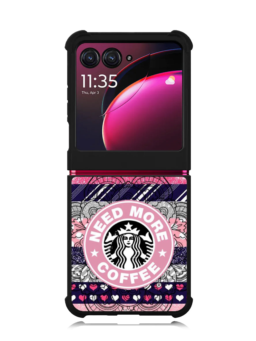 Need More Coffee Motorola Moto Razr Plus 2023 , Moto Razr+ 2023 Case OV1394