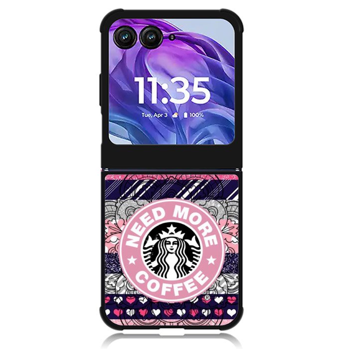 Need More Coffee Motorola Moto Razr Plus 2024 , Moto Razr+ 2024 Case OV1394