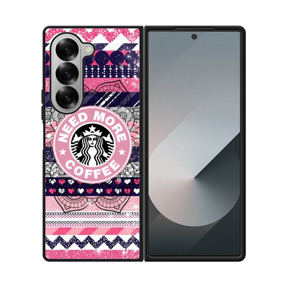 Need More Coffee Samsung Galaxy Z Fold 7 5G Case QC1394