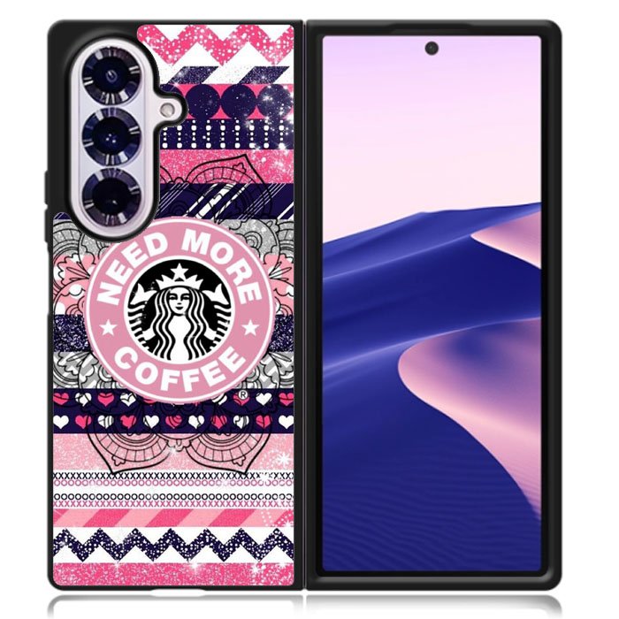 Need More Coffee Samsung Galaxy Z Fold 7 Case OV1394