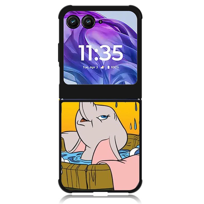 Dumbo Happy Motorola Moto Razr Plus 2024 , Moto Razr+ 2024 Case OV1396