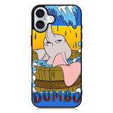 Dumbo Happy iPhone 16 Case QC1396