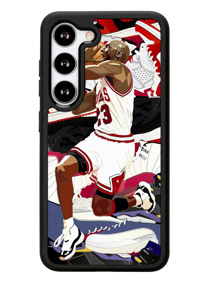Michael Jordan 23 Samsung Galaxy S23 5G Case
