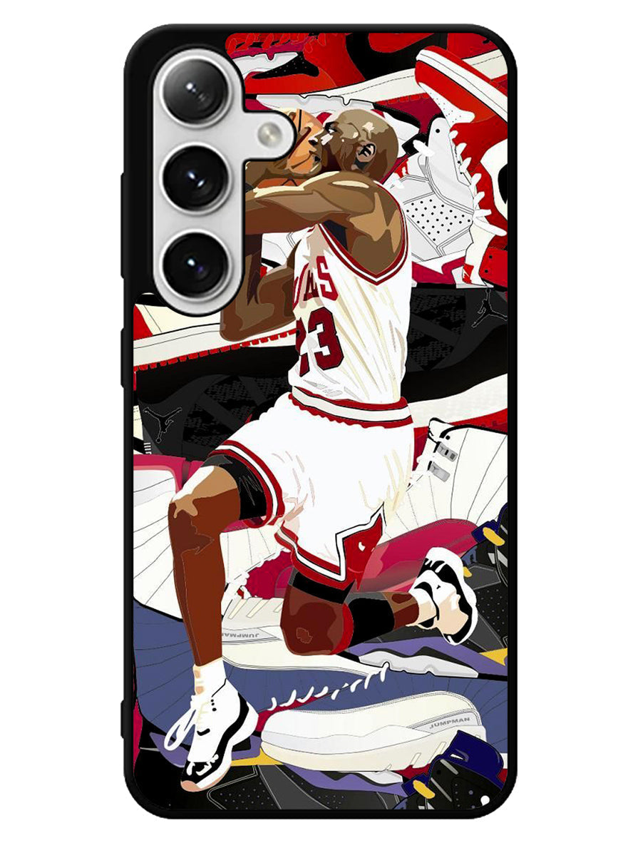 Michael Jordan 23 Samsung Galaxy S25 5G Case