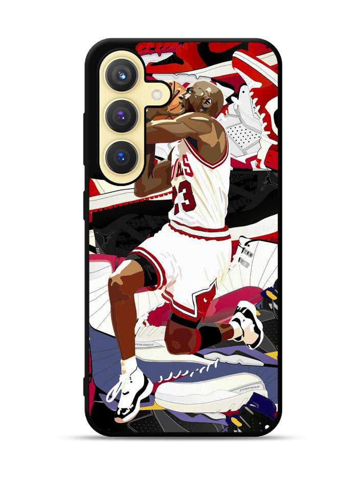 Michael Jordan 23 Samsung Galaxy S24 Plus 5G , Samsung Galaxy S24+ 5G Case
