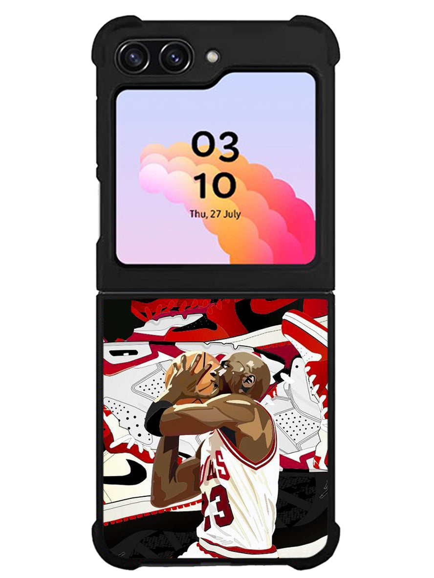 Michael Jordan 23 Samsung Galaxy Z Flip 5 5G 2023 Case