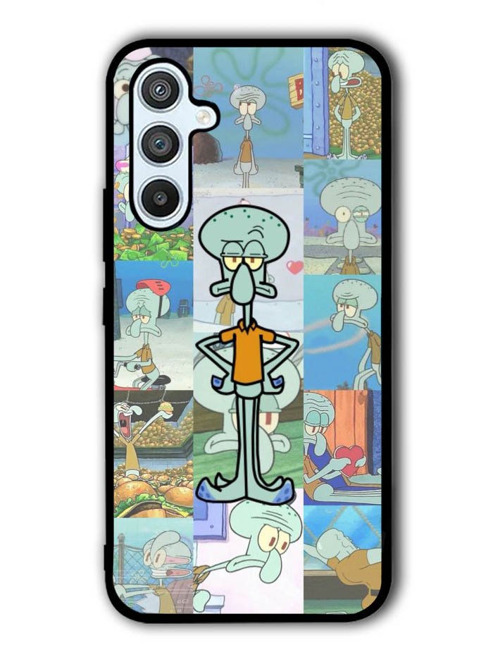 Squidward Spongebob Wallpaper Samsung Galaxy A14 5G Case QC1409