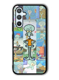 Squidward Spongebob Wallpaper Samsung Galaxy A14 5G Case QC1409