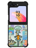 Squidward Spongebob Wallpaper Samsung Galaxy Z Flip 5 5G 2023 Case OV1409