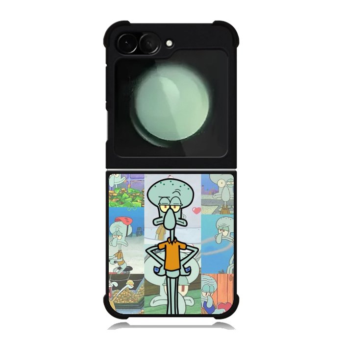 Squidward Spongebob Wallpaper Samsung Galaxy Z Flip 6 5G 2024 Case OV1409
