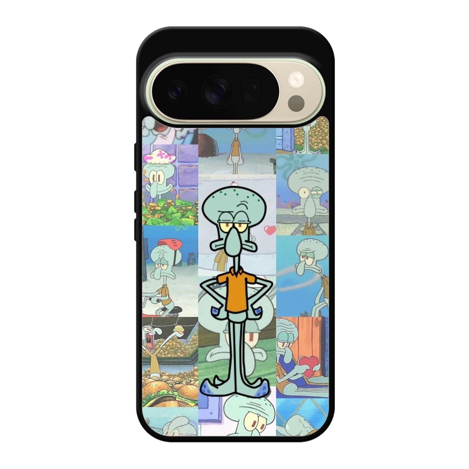 Squidward Spongebob Wallpaper Google Pixel 10 Pro Case QC1409