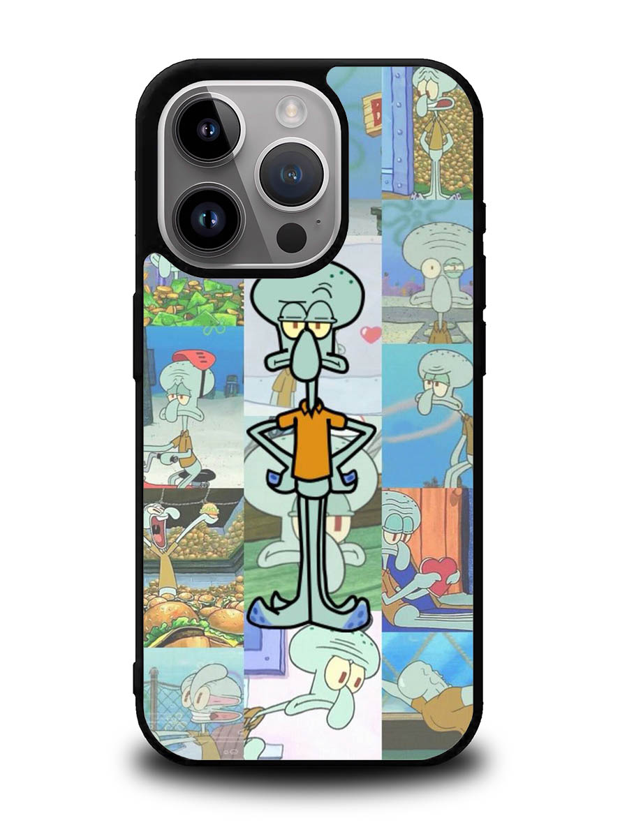 Squidward Spongebob Wallpaper iPhone 16 Pro Case OV1409