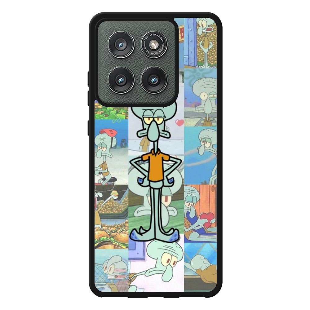 Squidward Spongebob Wallpaper Motorola Moto Edge 2025 Case QC1409