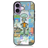 Squidward Spongebob Wallpaper iPhone 17 Case OV1409