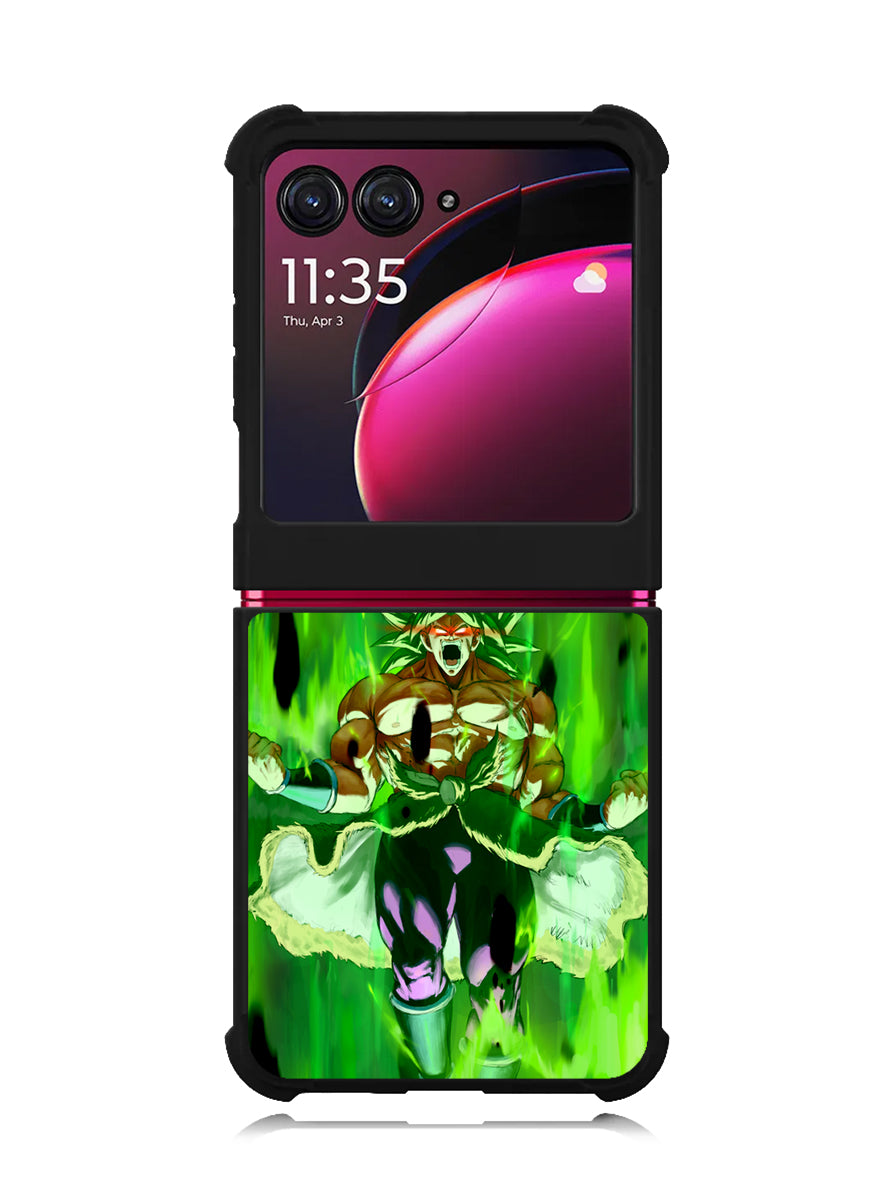 Dragon Ball Super Saiyan Broly Motorola Moto Razr Plus 2023 , Moto Razr+ 2023 Case