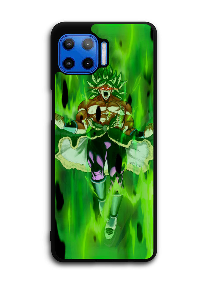 Dragon Ball Super Saiyan Broly Motorola Moto One 5G Case , Moto One 5G UW Case , Moto G 5G Plus Case