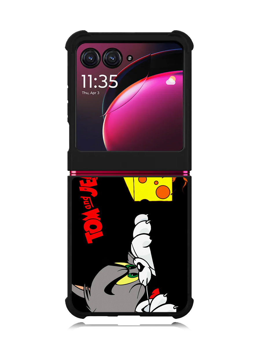 Tom and Jerry Catch You Motorola Moto Razr Plus 2023 , Moto Razr+ 2023 Case OV1415