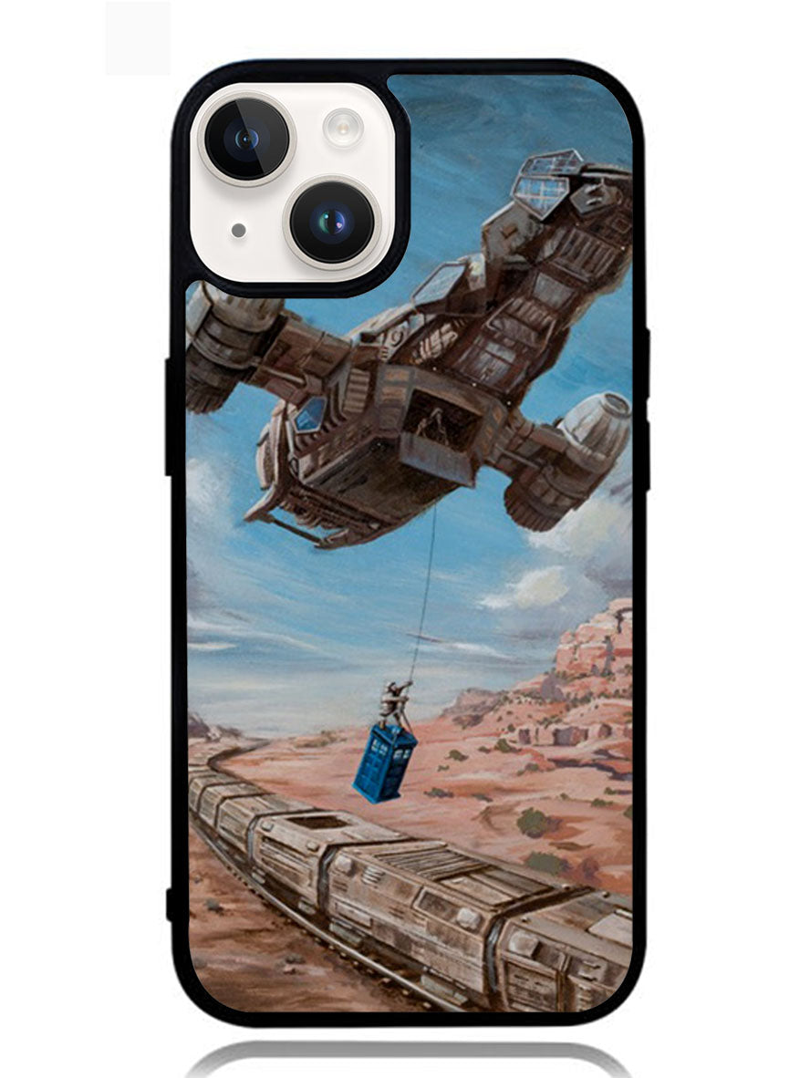 Time Job Firefly Tardis Doctor Who iPhone 14 Case