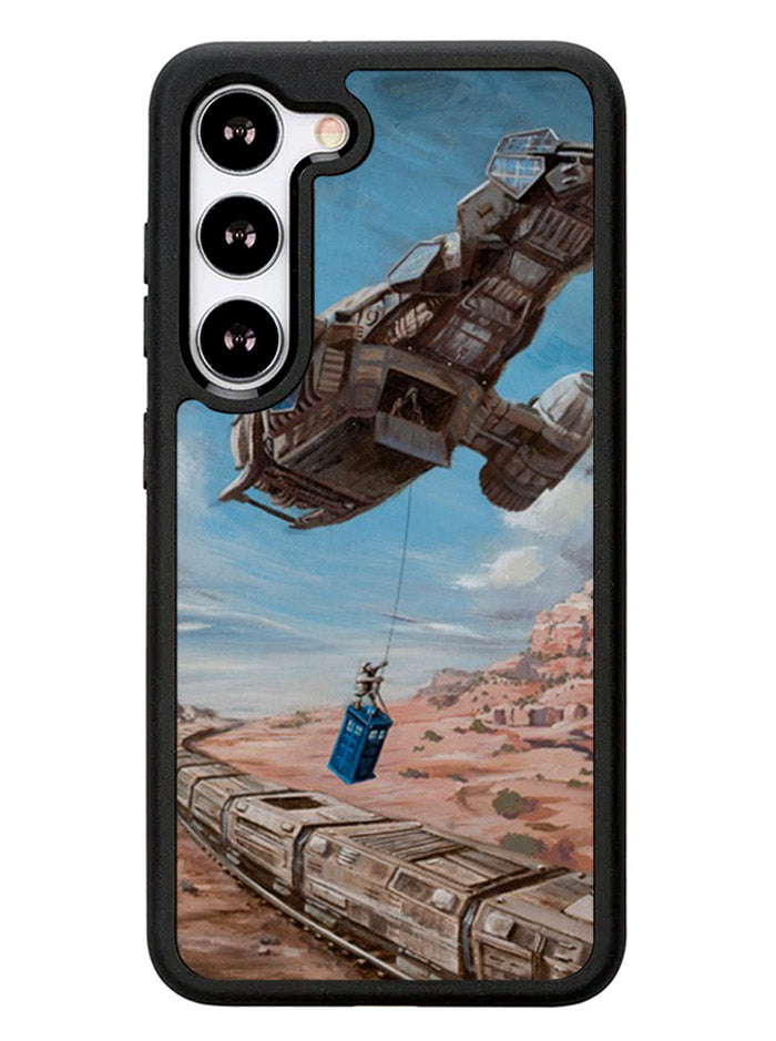 Time Job Firefly Tardis Doctor Who Samsung Galaxy S23 5G Case