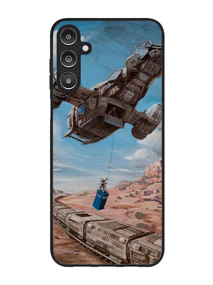 Time Job Firefly Tardis Doctor Who Samsung Galaxy A14 5G Case