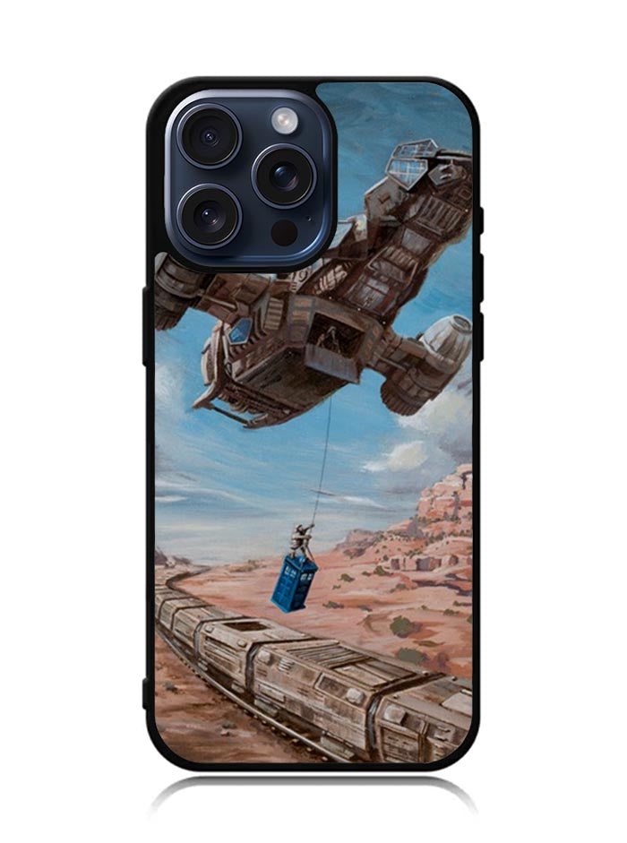 Time Job Firefly Tardis Doctor Who iPhone 15 Pro Max Case