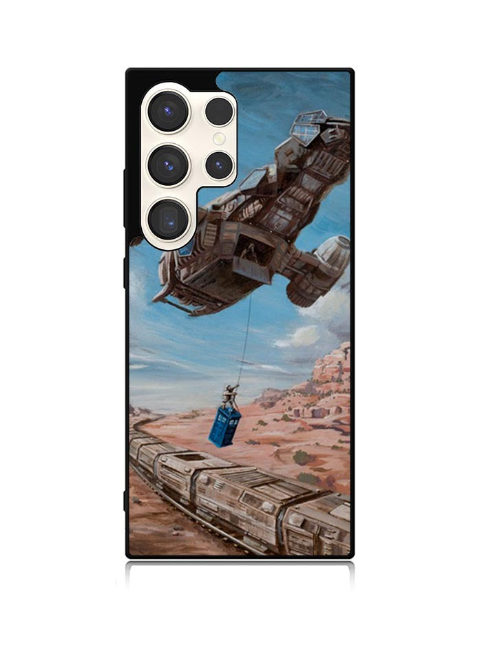Time Job Firefly Tardis Doctor Who Samsung Galaxy S24 Ultra 5G Case