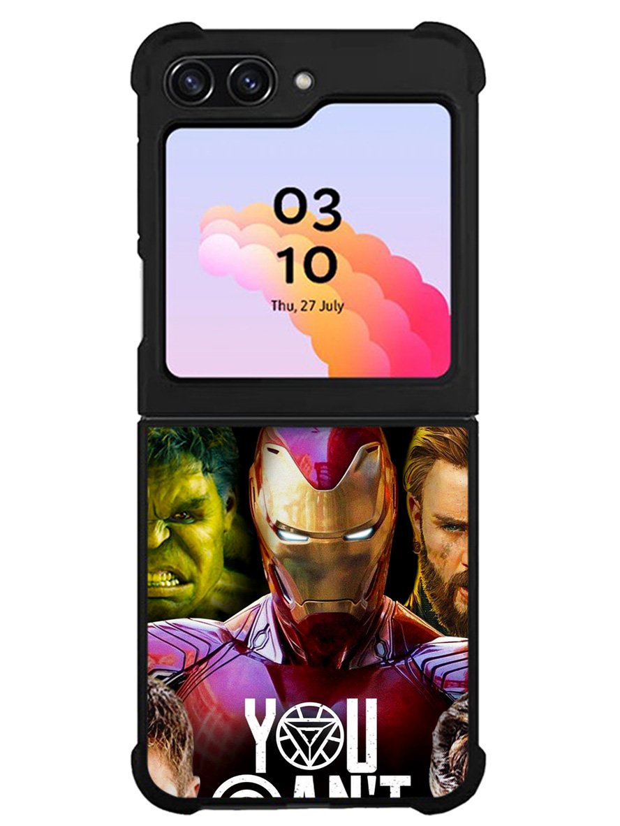 Avengers You Cant Fight Thanos Alone Samsung Galaxy Z Flip 5 5G 2023 Case OV1427