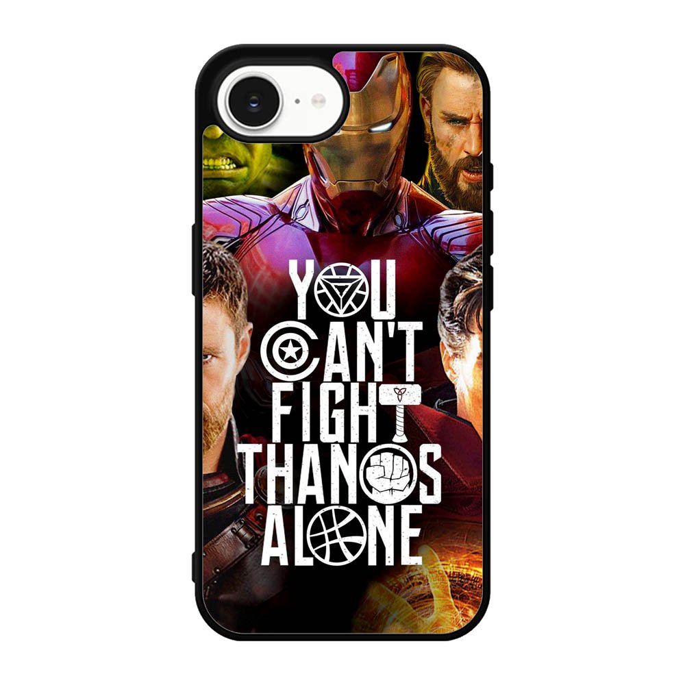 Avengers You Cant Fight Thanos Alone iPhone 17e Case OV1427