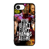 Avengers You Cant Fight Thanos Alone iPhone 17e Case OV1427