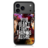 Avengers You Cant Fight Thanos Alone iPhone 17 Pro Case RC1427
