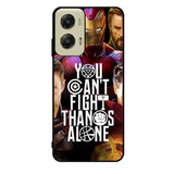 Avengers You Cant Fight Thanos Alone Motorola Moto G Stylus 5G 2024 Case OV1427