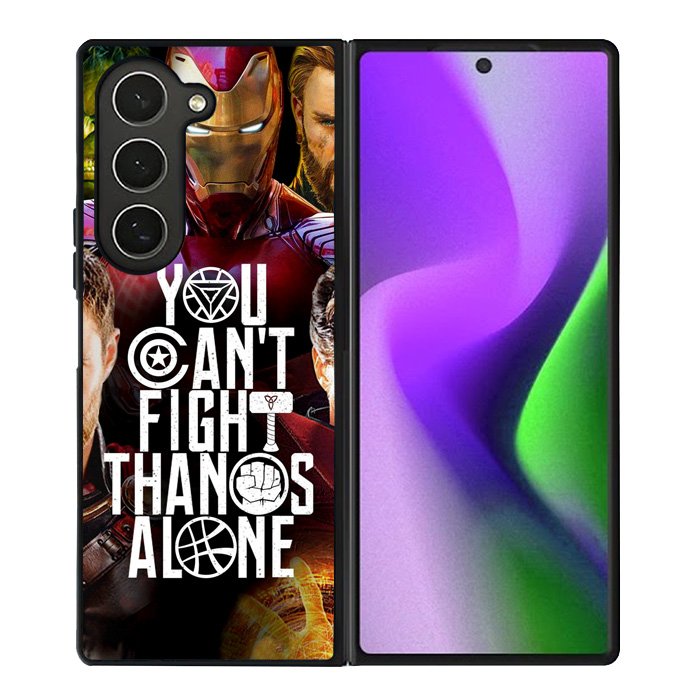 Avengers You Cant Fight Thanos Alone Samsung Galaxy Z Fold 6 5G 2024 Case OV1427
