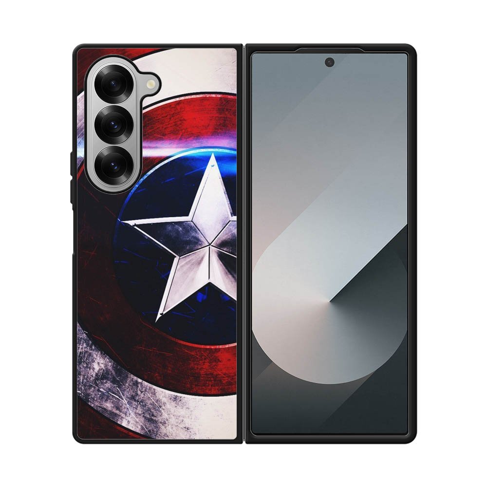 Captain America Samsung Galaxy Z Fold 7 5G Case QC1435