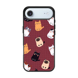 Cat Pattern Wallpaper iPhone Air Case QC1436