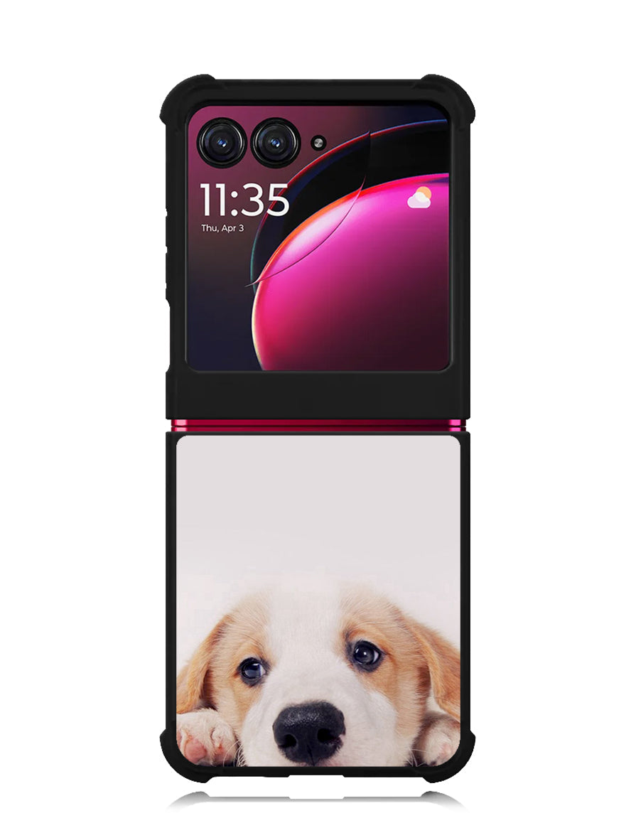Lonely Dog Motorola Moto Razr Plus 2023 , Moto Razr+ 2023 Case