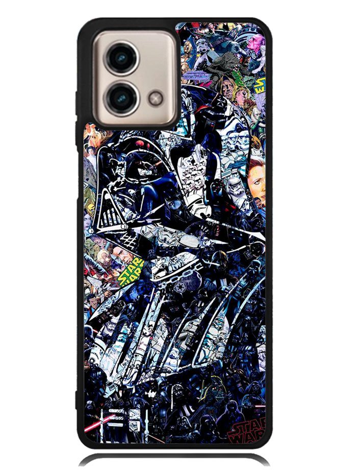 Star Wars Death Vader Wallpaper Motorola Moto G Stylus 5G 2023 Case OV1454