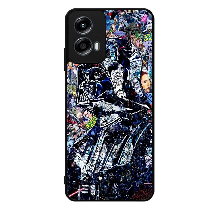 Star Wars Death Vader Wallpaper Motorola Moto G Play 2024 Case OV1454