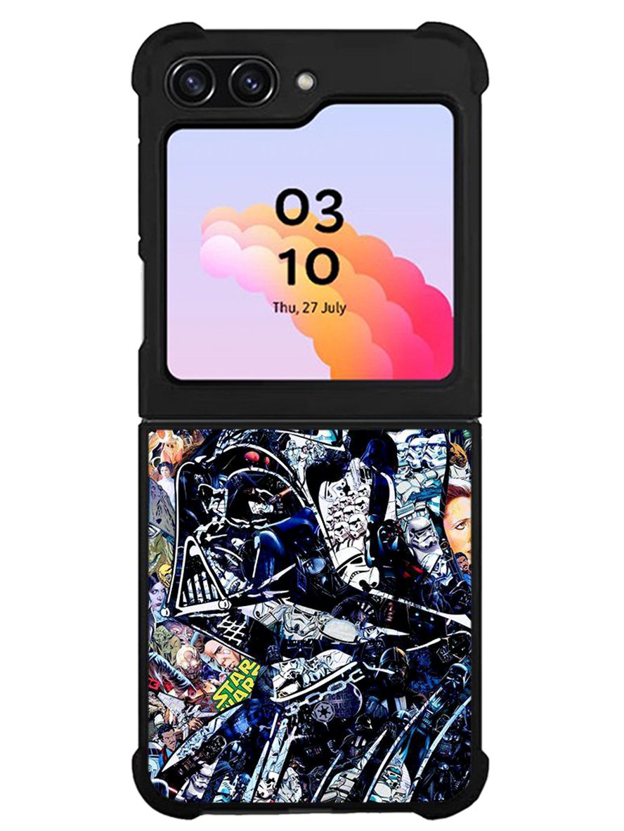 Star Wars Death Vader Wallpaper Samsung Galaxy Z Flip 5 5G 2023 Case OV1454