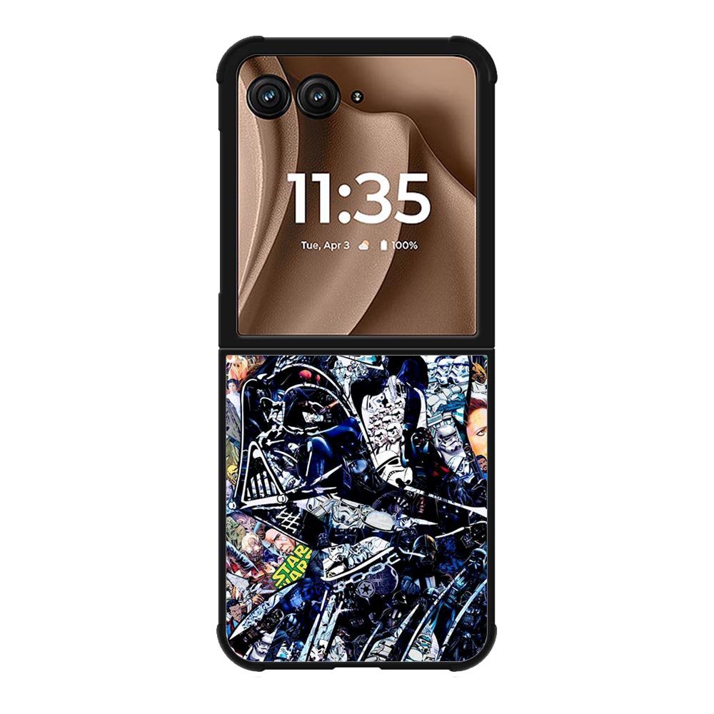 Star Wars Death Vader Wallpaper Motorola Moto RAZR Plus 2025 Case OV1454