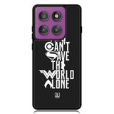 JL You Cant Save The World Alone Motorola Moto Edge 2025 | Moto Edge 60 Fusion | Moto Edge 60 Pro Case OV1461
