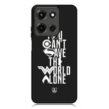 JL You Cant Save The World Alone Motorola Moto G 5G 2025 Case OV1461