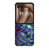 Abalone Abstract Motorola Moto RAZR Plus 2025 Case OV7543